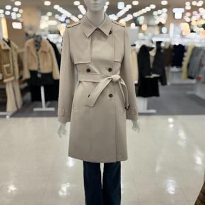 SOUP sh06 로즈엘 중기장 벨티드 트렌치코트 AC3BBQ2