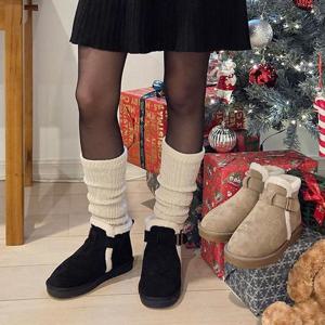 [디자이어로즈][디자이어로즈] 여자 겨울 방한화 털부츠 숏부츠