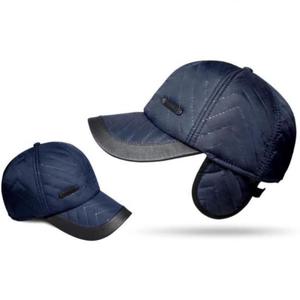 귀도리모자 지그재그 귀달이모자 네이비 낚시모자 등산 겨울모자