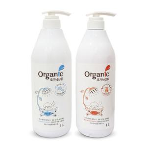 오가닉 대용량샴푸 1L 강아지 샴푸 2종 택 1