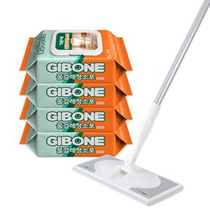 기본에 물걸레 청소포 표준형 4팩 + 밀대걸레 표준형