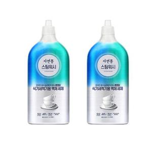 [자연퐁] 자연퐁 스팀워시 식기세척기용 액체세제 1L x 2개