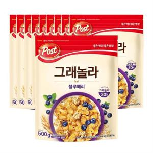 동서식품 포스트 그래놀라 블루베리 500g 10개