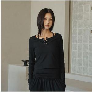 제인코트 세이브존05 미니골지 스냅 긴팔 LNA3403