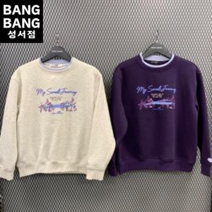 뱅뱅 HC04 겨울 여성 기모 라운드 맨투맨 티셔츠 CTK617