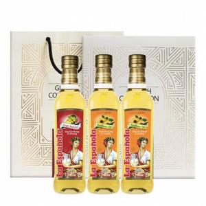 포도씨유 (에스파놀라) 디테일 구성 1병+해바라기유 2 명절선물세트