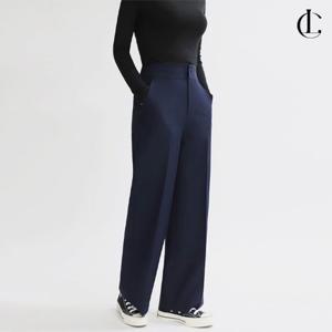엘케이트 여성 와이드 슬랙스 스판 하이웨스트 베이직 정장팬츠 LPAP053