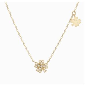 [로이드] 주문제작 행운 네잎클로버 14k 목걸이 LNN15193G