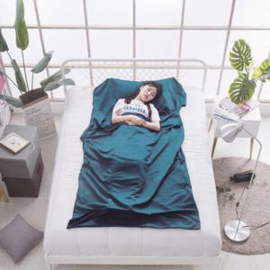 아트박스/엣모어 여행용 캠핑 침낭라이너(115x210cm) (블루)