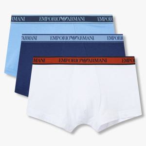 [엠포리오 아르마니 언더웨어]코어 로고밴드 코튼 드로즈 3종세트(08M4363007)