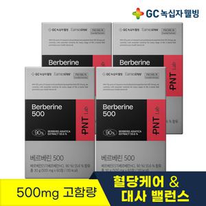 녹십자웰빙 PNT 베르베린 500mg 4박스 4개월분