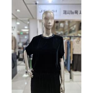 제시뉴욕 세이브존04 실크 벨벳블라우스 DEA5BK3290BK