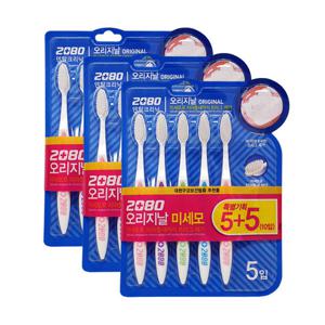 [메디안]2080 오리지널 칫솔 미세모 10입 x3