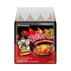 봉지라면 삼양 불닭볶음탕면 145g 32개