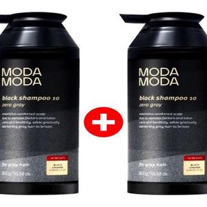 모다모다 블랙 샴푸 제로 그레이 염색 새치 300g (AD)