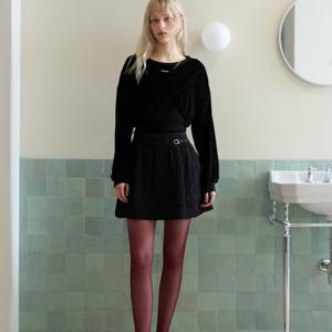 [에고이스트]자카드 플레어 미니스커트 ER4WS262