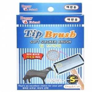 애견브러쉬 팁브러쉬 M 애견브러쉬 강아지브러쉬 강아지빗 애견빗 개빗