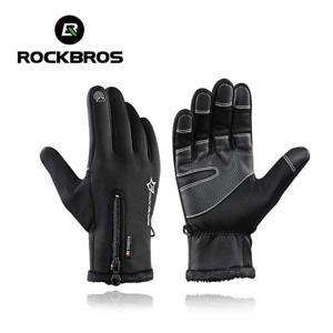 ROCKBROS 안티슬립 터치 웜 글로브 S091 자전거장갑 방한글로브 방풍글로브 터치글로브 터치장갑