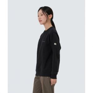 스노우피크 SNOWPEAK APPAREL 랜드 여성 맨투맨 (S25FWFHT61) Black S25FWFHT61BK 337657