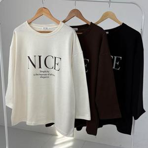 [강물처럼]빅사이즈티 V633L512 라운드나이스티셔츠 BA (4421665