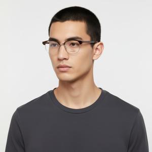 생로랑  안경테 SL188 SLIM 003 라운드 하금테   안경