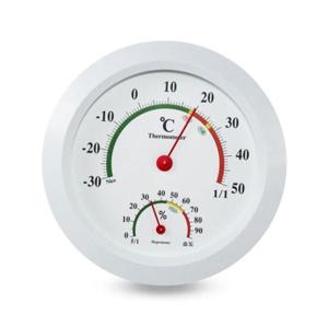 소모품 화성 원형 헬스리빙 온습도계 (1개) N-160(NM-160)/160x160x40mm