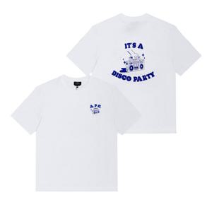 아페쎄 COHGS M26530 AAB WHITE 디스코 남성 반팔티