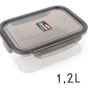 직사각 밀폐용기 1.2L 열탕 소독 전자레인지 가능
