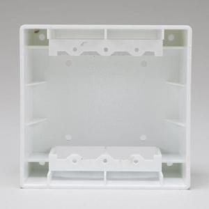 콘센트커버 PVC노출 콘센트박스 2개용 54X120X120