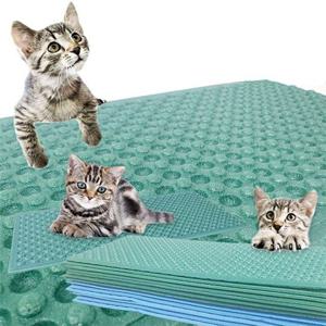 고양이용품 해피스크래쳐 10P 고양이장난감 평판매트