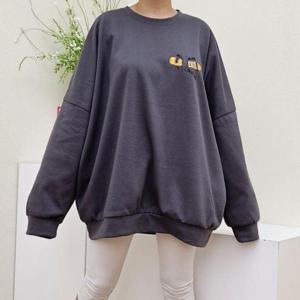 [의류] 루즈핏 스케이트 맨투맨 박스 티셔츠 ob24354