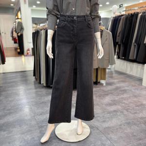 [쉬즈미스]히든 밴딩 와이드 데님 팬츠 SSMSLP32060