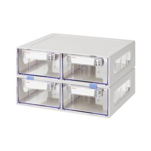 4단서랍장 시스맥스 시스템 멀티박스 중형 4단 서랍 수납 정리함