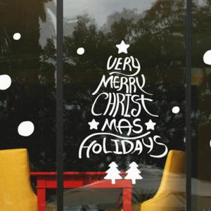 아트박스/꾸밈 tm118-크리스마스트리스티커_그래픽스티커