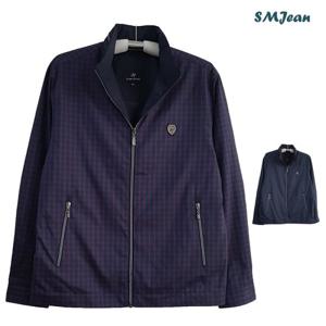 [에스엠진]SMJ632 남성 점퍼 중년 남자 점퍼 기본핏 봄 가을용