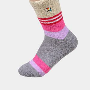 아놀드파마 포근한 숙녀 수면 여성 양말 5P 기모 보온