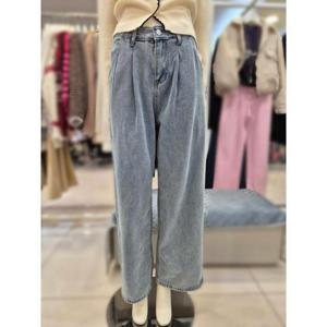 부루앤쥬디 세이브존03 부루앤쥬디 앞턱 데님 와이드 바지 AGBBRCDP211BA