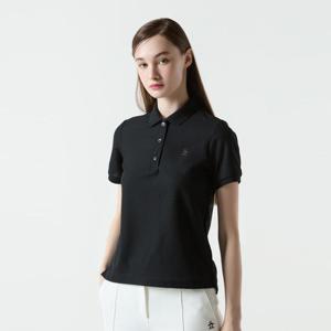 [먼싱웨어][37%OFF]여성 10years 폴로 티셔츠 블랙(MQ212LTS41)