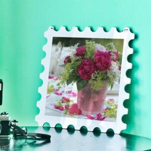 아트박스/꾸밈 np478-행잉액자_꽃향기가득한(우표중형)