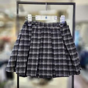 에스핏 HC09 체크 플리츠 봄가을 스커트 SJZ509FCSK22