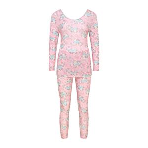 부드러움이 다른 모달 보타닉 패턴 여성 내의 내복 세트 WLG2558C WLG2558L