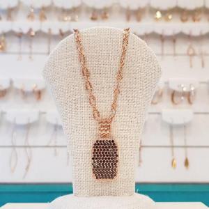 볼라레 세이브존01 블랙다이아 목걸이 SNN208