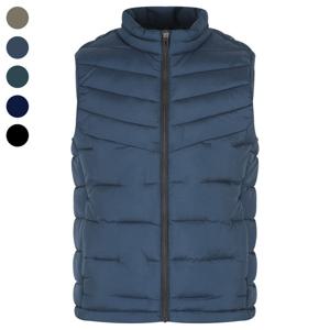 남자 겨울 편안하고 가벼운 웰론 패딩조끼 DD-L-VEP-K4WMV-901-그린