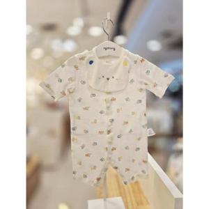 아가방 세이브존03 아가방 파베 7부 우주복(턱받이) 01T317518