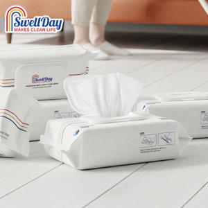 스웰데이 특대형 물걸레 청소포 180매 (30매입 X 6팩)