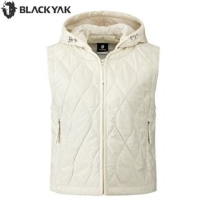 블랙야크 여성 아웃도어 등산조끼 어반트래커 트윈스 수퍼웜 후디 패딩 베스트 1BYPDSV502EC