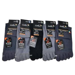 남자양말 땀배출 남성 발가락양말 습기제거 봉조 양말 5켤레