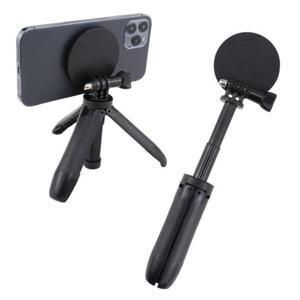 핸들 스마트폰 자석 홀더 미니 셀카봉 스탠드 길이 연장봉 맥세이프 호환