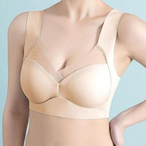 브라추천 노와이어 브라 풀컵 볼륨 일체형 심리스 속옷 2컬러
