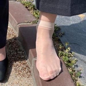 편한스타킹 발목 스타킹 양말 살색 5켤레